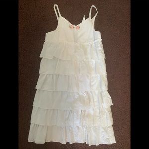 Girls white dress